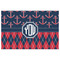 Anchors & Argyle Indoor / Outdoor Rug - 4'x6' - Front Flat