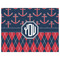 Anchors & Argyle Indoor / Outdoor Rug - 6'x8' - Front Flat