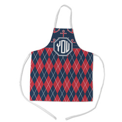 Anchors & Argyle Kid's Apron - Medium (Personalized)