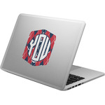 Anchors & Argyle Laptop Decal (Personalized)