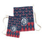 Anchors & Argyle Laundry Bag - Both Bags