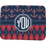 Anchors & Argyle Memory Foam Bath Mat - 48"x36" (Personalized)