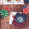 Anchors & Argyle On Table with Poker Chips