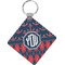 Anchors & Argyle Personalized Diamond Key Chain