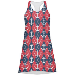 Anchors & Argyle Racerback Dress - X Small