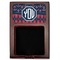 Anchors & Argyle Red Mahogany Sticky Note Holder - Flat