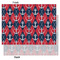 Anchors & Argyle Tissue Paper - Heavyweight - Large - Front & Back