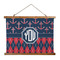 Anchors & Argyle Wall Hanging Tapestry - Landscape - MAIN