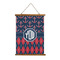 Anchors & Argyle Wall Hanging Tapestry - Portrait - MAIN