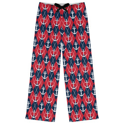 Anchors & Argyle Womens Pajama Pants - L