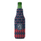 Anchors & Argyle Zipper Bottle Cooler - FRONT (bottle)