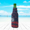 Anchors & Argyle Zipper Bottle Cooler - LIFESTYLE