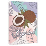 Coconut and Leaves Canvas Print - 20x30 (Personalized)