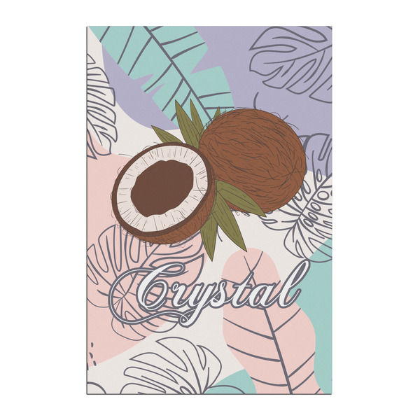 Custom Coconut and Leaves Posters - Matte - 20x30 (Personalized)