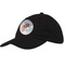 Coconut and Leaves Baseball Cap - Black (Personalized)