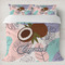 Coconut and Leaves Bedding Set- King Lifestyle - Duvet