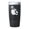 Coconut and Leaves Black Polar Camel Tumbler - 20oz - Single Sided - Approval