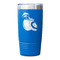 Coconut and Leaves Blue Polar Camel Tumbler - 20oz - Single Sided - Approval