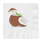 Coconut and Leaves Embossed Decorative Napkins