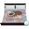 Coconut and Leaves Duvet Cover (King)