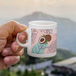 Coconut and Leaves Single Shot Espresso Cup - Single (Personalized)