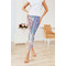 Coconut and Leaves Ladies Leggings - LIFESTYLE 2