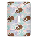 Coconut and Leaves Light Switch Cover (Single Toggle)