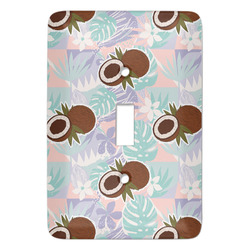 Coconut and Leaves Light Switch Cover (Single Toggle)