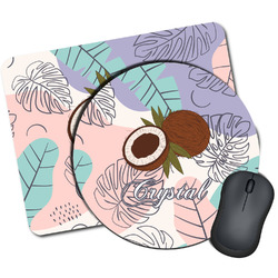 Coconut and Leaves Mouse Pad (Personalized)