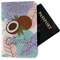 Coconut and Leaves Passport Holder - Main