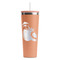 Coconut and Leaves Peach RTIC Everyday Tumbler - 28 oz. - Front