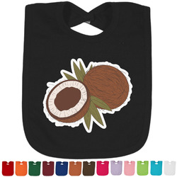 Coconut and Leaves Cotton Baby Bib