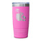 Coconut and Leaves Pink Polar Camel Tumbler - 20oz - Single Sided - Approval