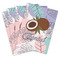 Coconut and Leaves Playing Cards - Hand Back View