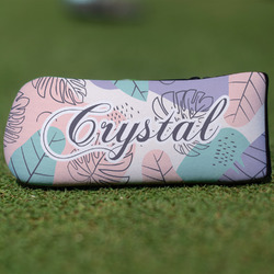Coconut and Leaves Blade Putter Cover (Personalized)