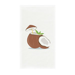 Coconut and Leaves Guest Paper Towels - Full Color - Standard