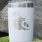 Coconut and Leaves White Polar Camel Tumbler - 20oz - Close Up