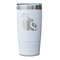 Coconut and Leaves White Polar Camel Tumbler - 20oz - Single Sided - Approval