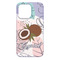 Coconut and Leaves iPhone 13 Pro Max Case - Back