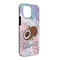 Coconut and Leaves iPhone 13 Pro Max Tough Case - Angle