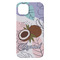 Coconut and Leaves iPhone 14 Pro Max Case - Back