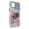 Coconut and Leaves iPhone 14 Pro Max Tough Case - Angle