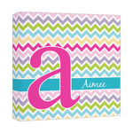 Colorful Chevron Canvas Print - 12x12 (Personalized)