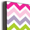 Colorful Chevron 20x30 Wood Print - Closeup