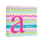 Colorful Chevron Canvas Print - 8x8 (Personalized)