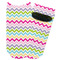 Colorful Chevron Adult Ankle Socks - Single Pair - Front and Back