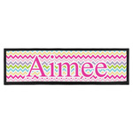 Colorful Chevron Bar Mat (Personalized)