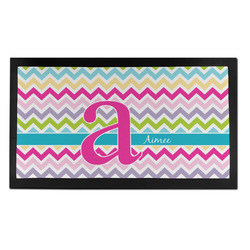 Colorful Chevron Bar Mat - Small (Personalized)