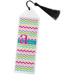 Colorful Chevron Book Mark w/Tassel (Personalized)