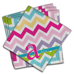 Colorful Chevron Cloth Napkins (Set of 4) (Personalized)